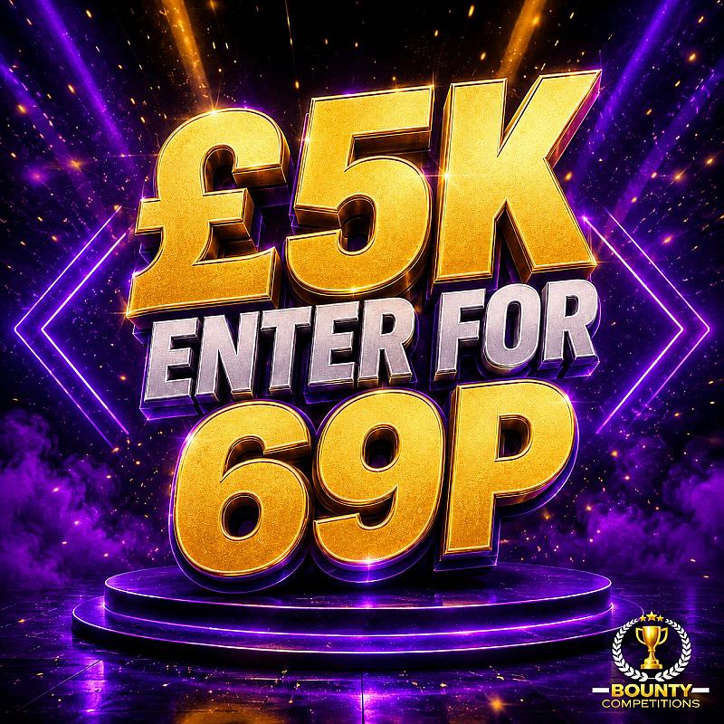 £5K ENTER FOR 69P💰