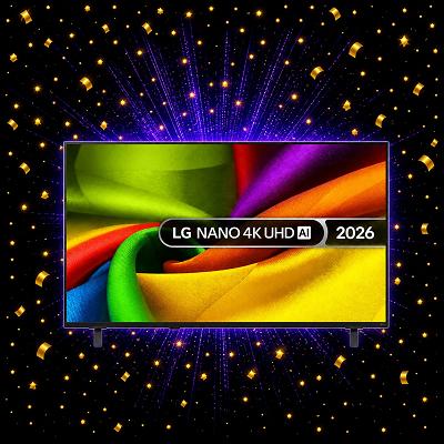 LG NU85 50" LED 4K HDR Smart TV 2026 - 50NU850B6LA (£300 Alt)