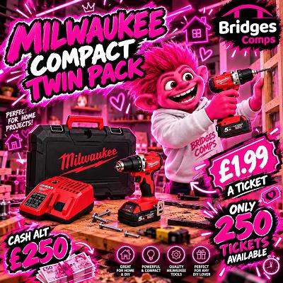 Milwaukee Compact twin set 