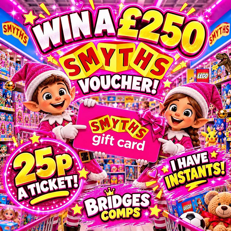 £250 Smyths voucher 