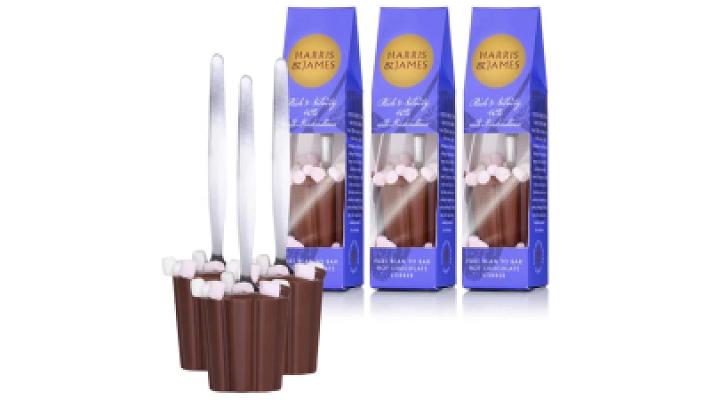 Hot chocolate stick or £10