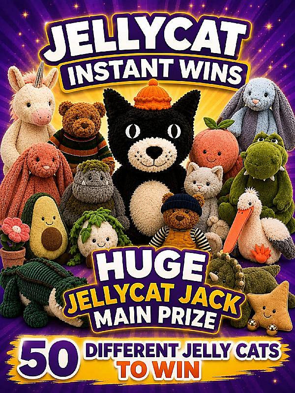 🐱 Jellycat Instant Win #2 🐻