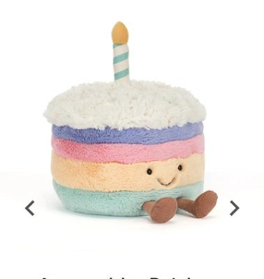 Rainbow Birthday Cake