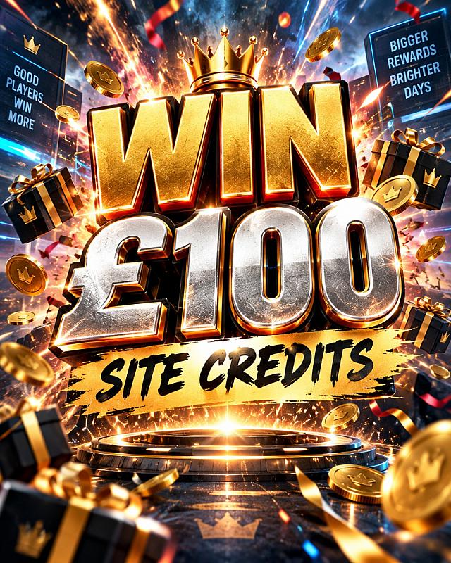 £100 site credits