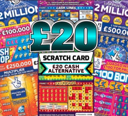£20 SCRATCHCARD BUNDLE