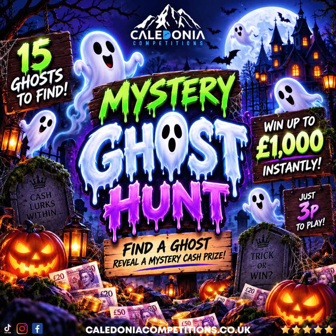 👻 MYSTERY GHOST HUNT - INSTANT WINS!
