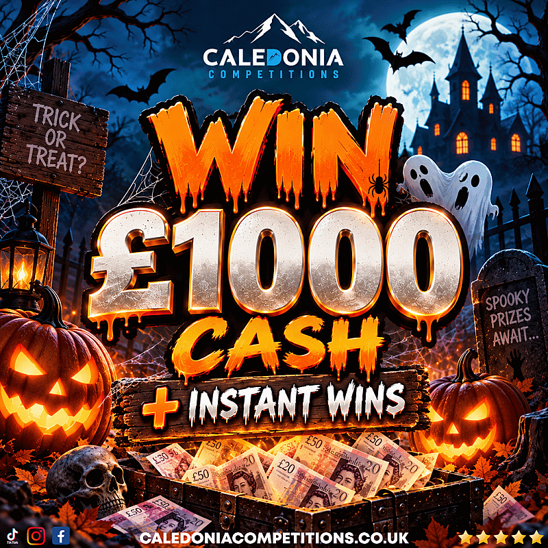 WIN £1000 PLUS INSTANT WINS!