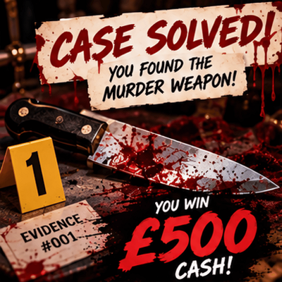 🔪 CASE SOLVED! – You found the Murder Weapon