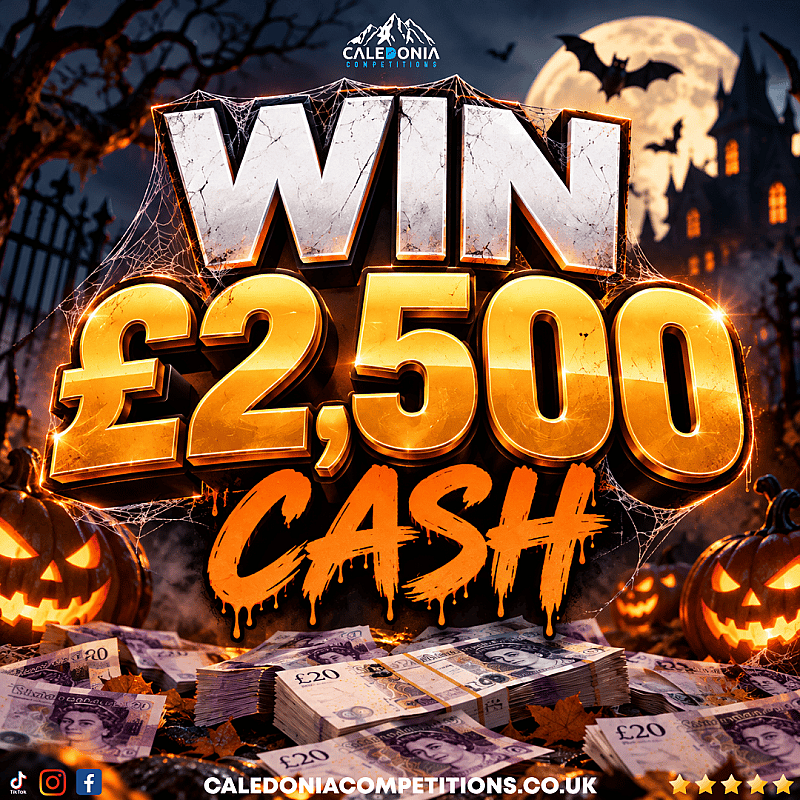 WIN £2500 CASH