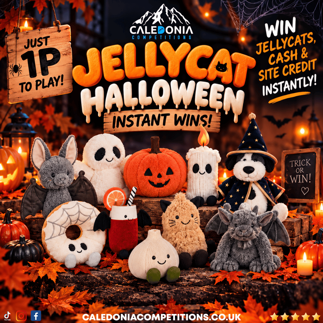 JELLYCAT INSTANT WINS!