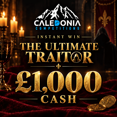 🗡️ The Ultimate Traitor — £1,000 Cash