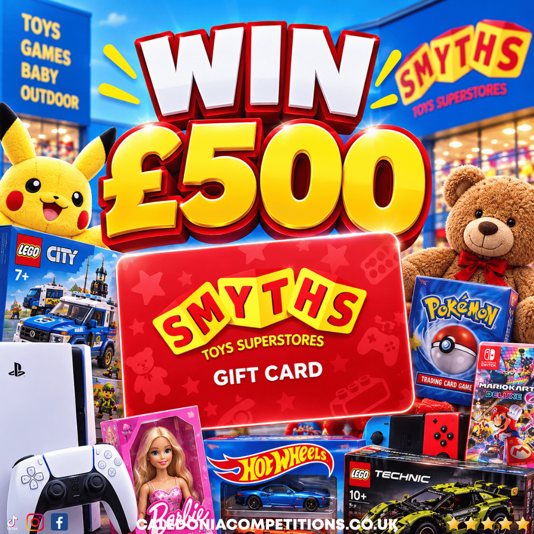 WIN £500 SMYTHS VOUCHER