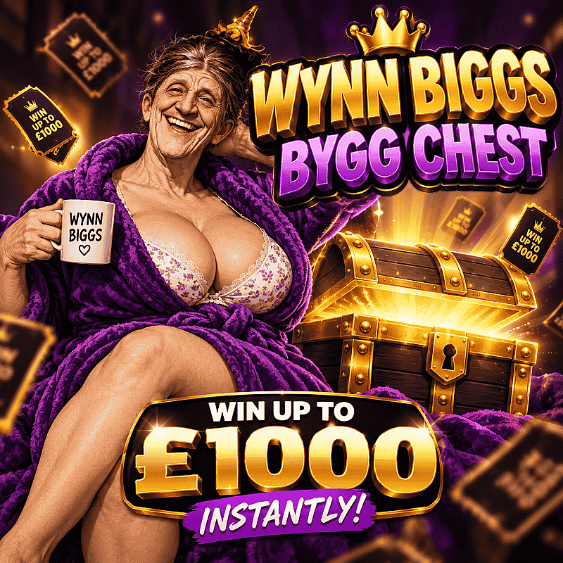 Wynn Bigg’s Bygg Chest — Crack It, Win Up to £1,000!