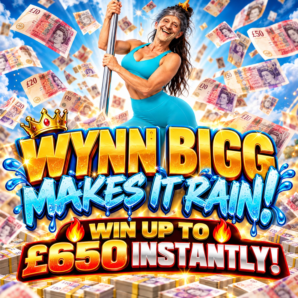 💸🌧️ WYNN BIGG MAKES IT RAIN! 🌧️💰 🔥 WIN UP TO £650 INSTANTLY! 🔥