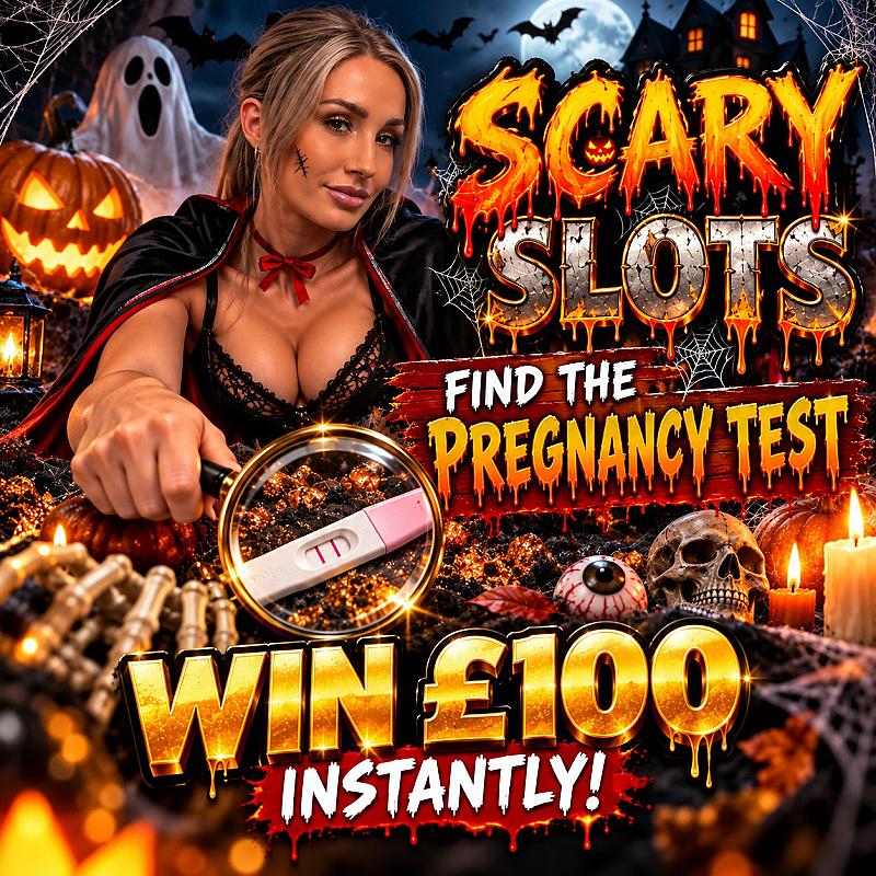 🩸 SCARY SLOTS: FIND THE PREGNANCY TEST!