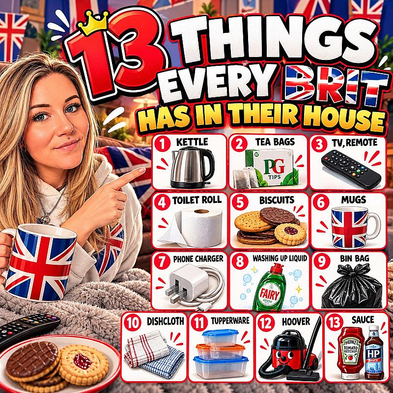 🇬🇧🏡 13 THINGS EVERY BRIT HAS IN THEIR HOUSE! ☕😂