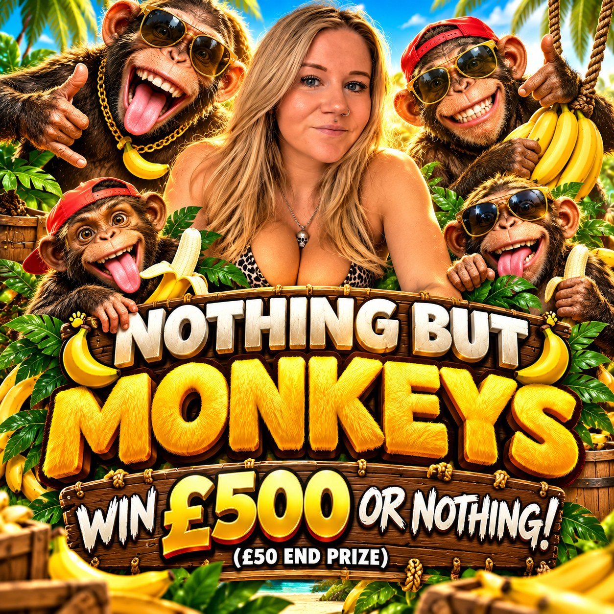🐒 Monkey Business: £500 or Nothing! 🍌💰