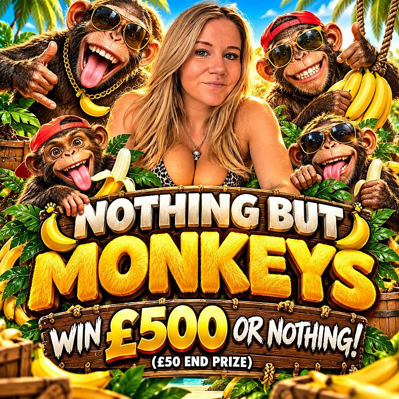 🐒 Monkey Business: £500 or Nothing! 🍌💰