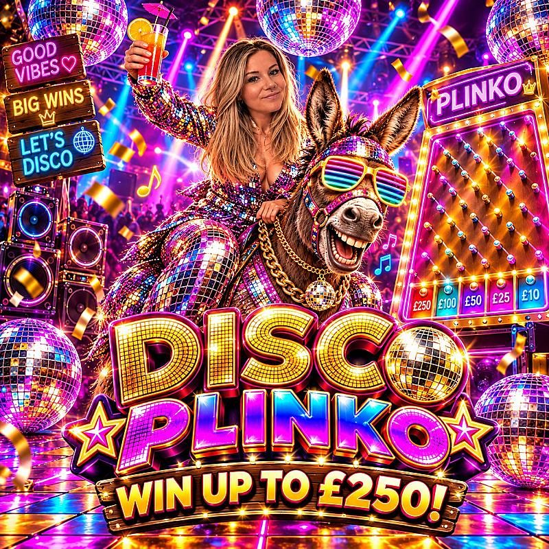 Disco Plinko – Win Up to £250! 🎶🪩