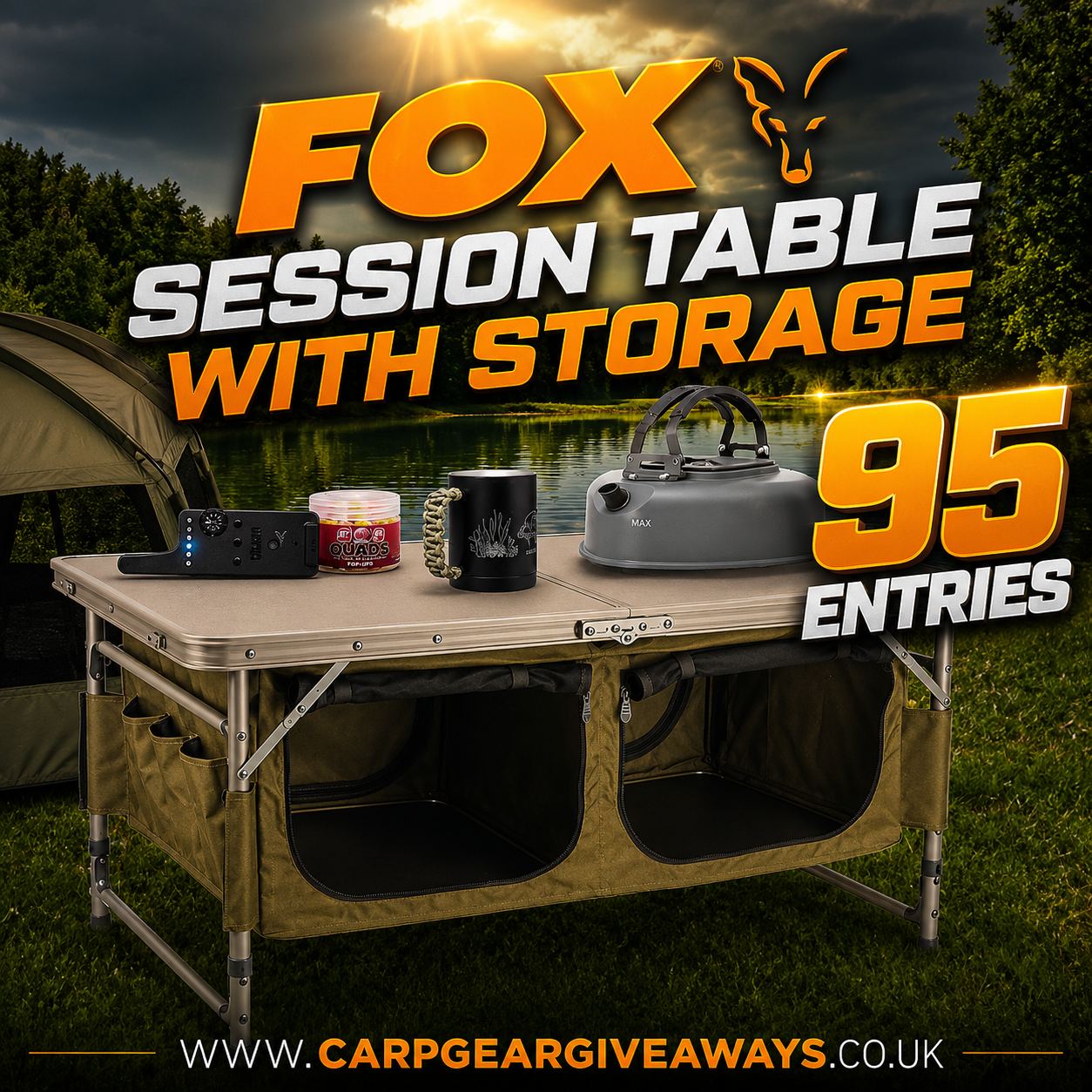95 ENTRIES ONLY -  FOX SESSION STORAGE TABLE 