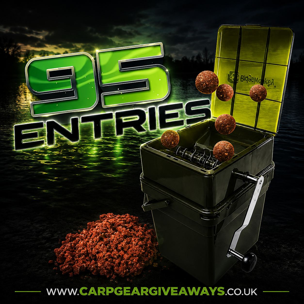 95 ENTRIES ONLY - RIDGEMONKEY ADVANCED CRUSHER