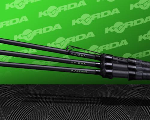 3x KAIZEN GREEN 12FT 3LB CARP RODS OR £300 CASH
