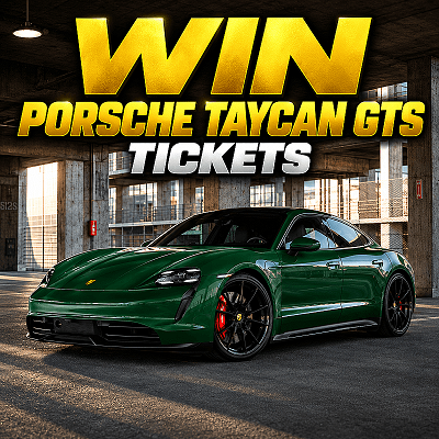 1x PORSCHE TICKET WORTH £59.99