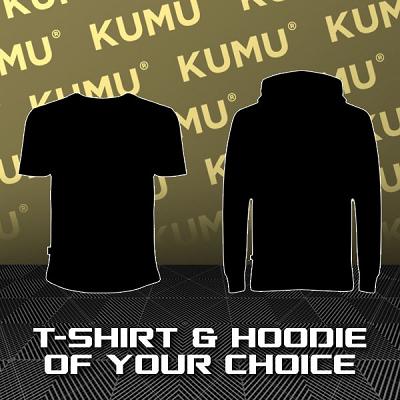 KUMU 1x T-SHIRT AND 1x HOODY BUNDLE