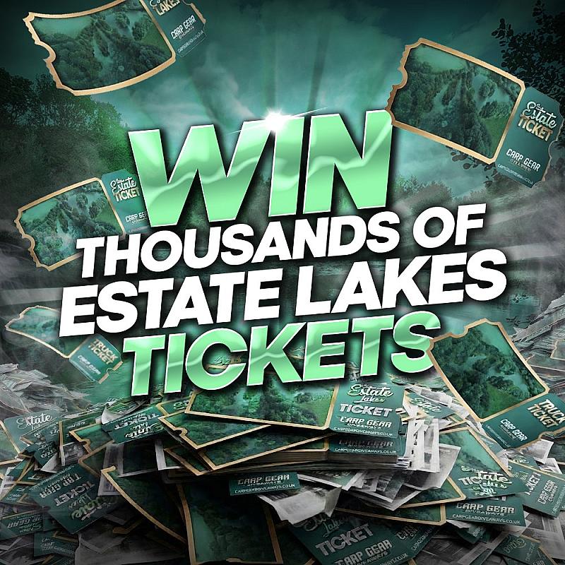 INCREASE YOUR £100K ESTATE LAKES WIN WITH BIG TICKET WINS PLUS £500 TICKET END DRAW
