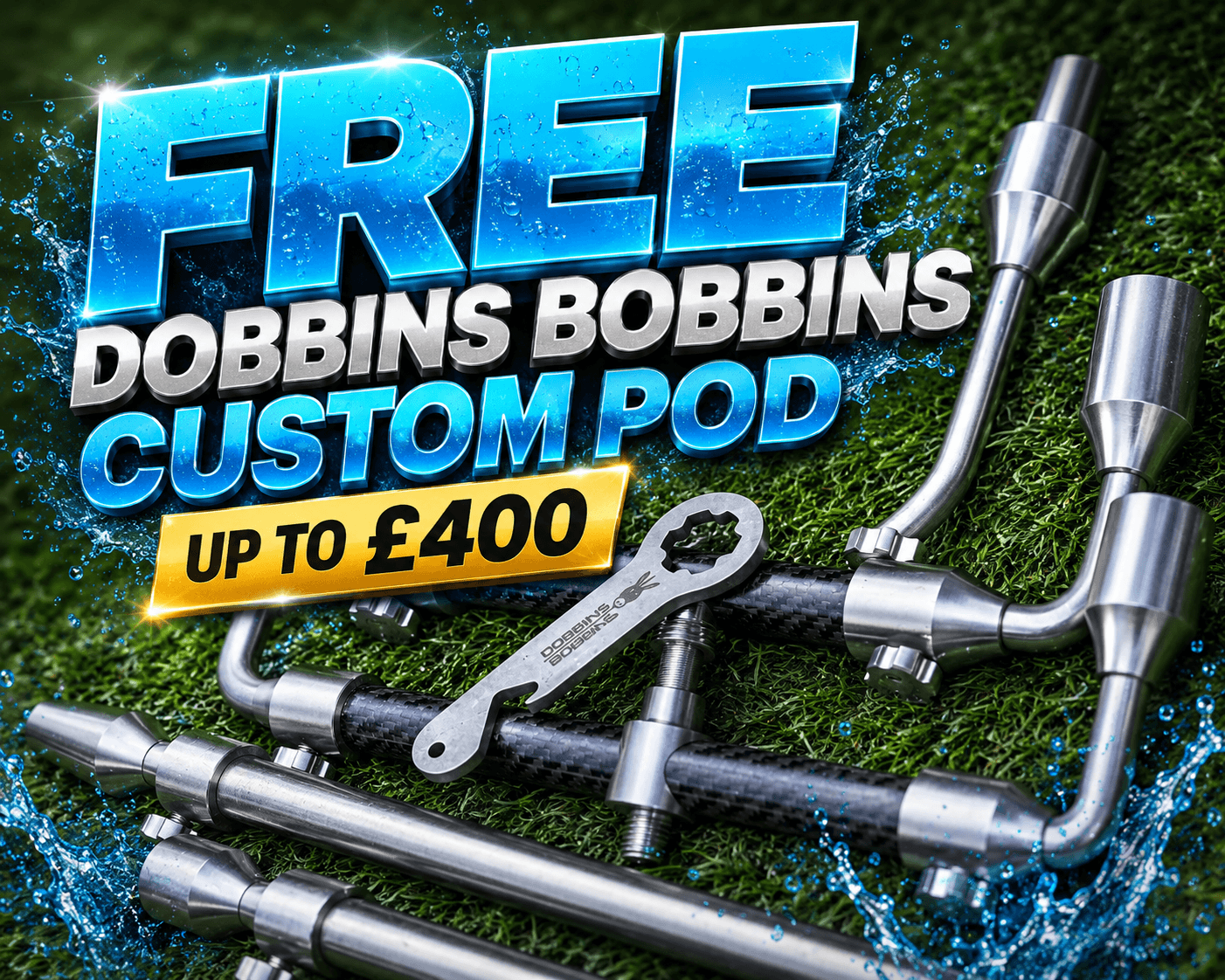 FREE CUSTOM DOBBINS BOBBINS BANK WARE TO £400 - SPEND £4.98 ON COMPS & GET CUSTOM BOBBINS WITH IT)
