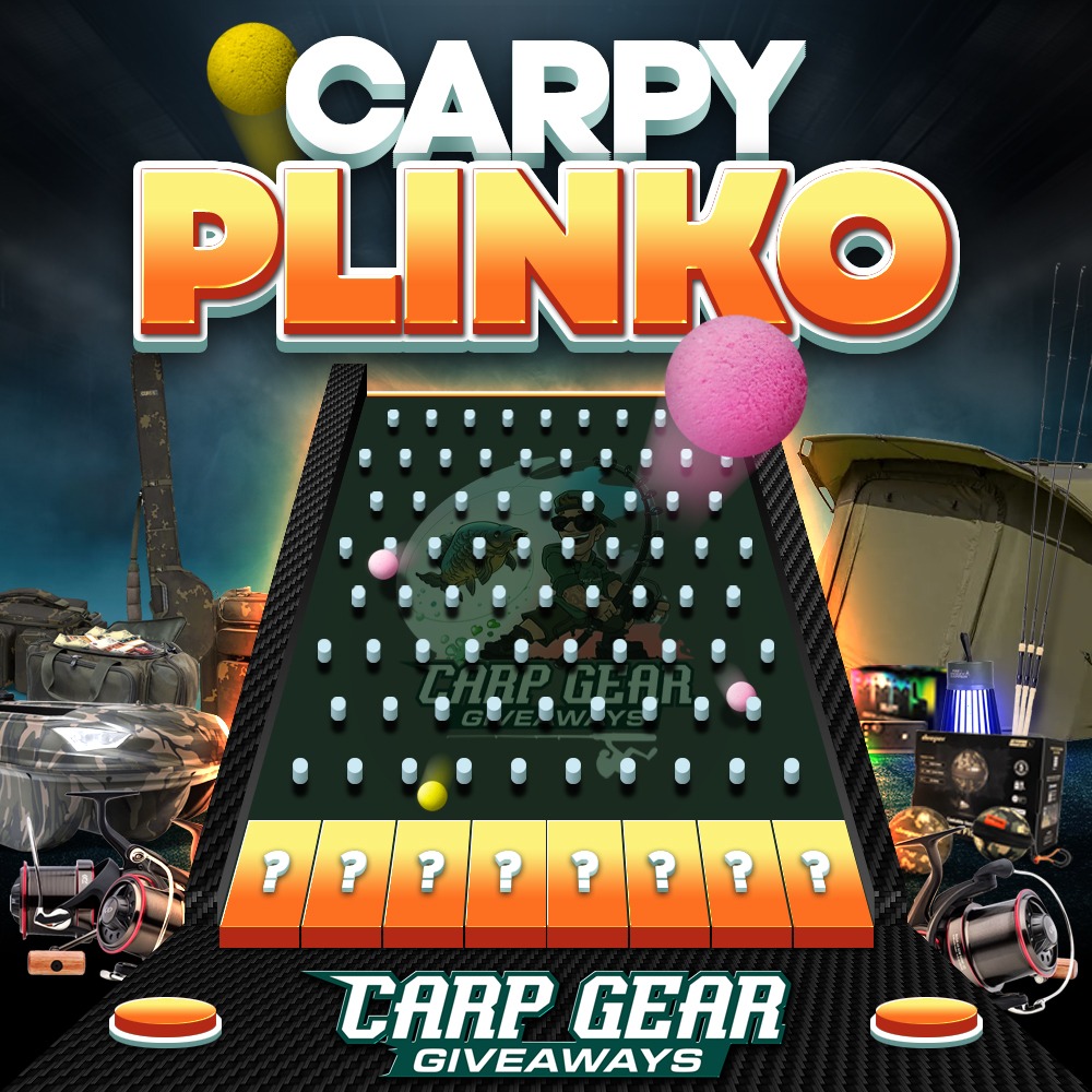NEW GAME - CARPY PLINKO 15000 PRIZES PLUS £500 END DRAW