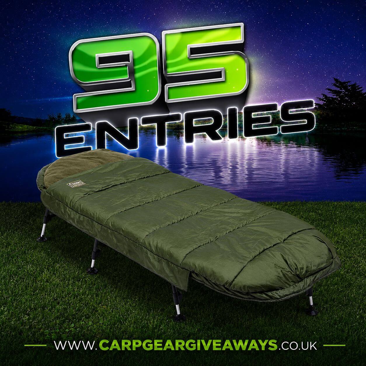 95 ENTRIES ONLY - PROLOGIC AVENGER SBAG & BEDCHAIR 