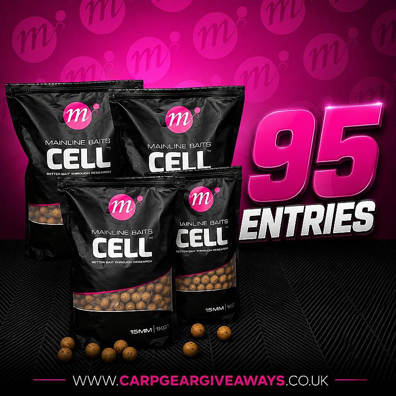 95 ENTRIES ONLY -  4KG MAINLINE CELL