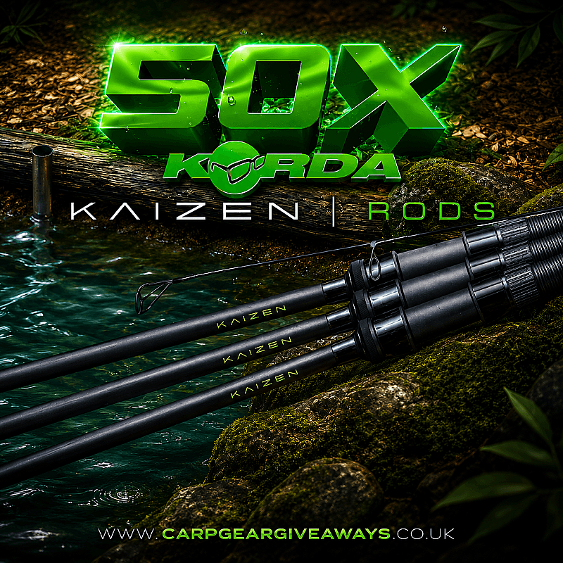 FUN SPONTI FOR 5P 50x KAIZEN GREEN 3 ROD SETS + JACKPOTS WITH NETS!