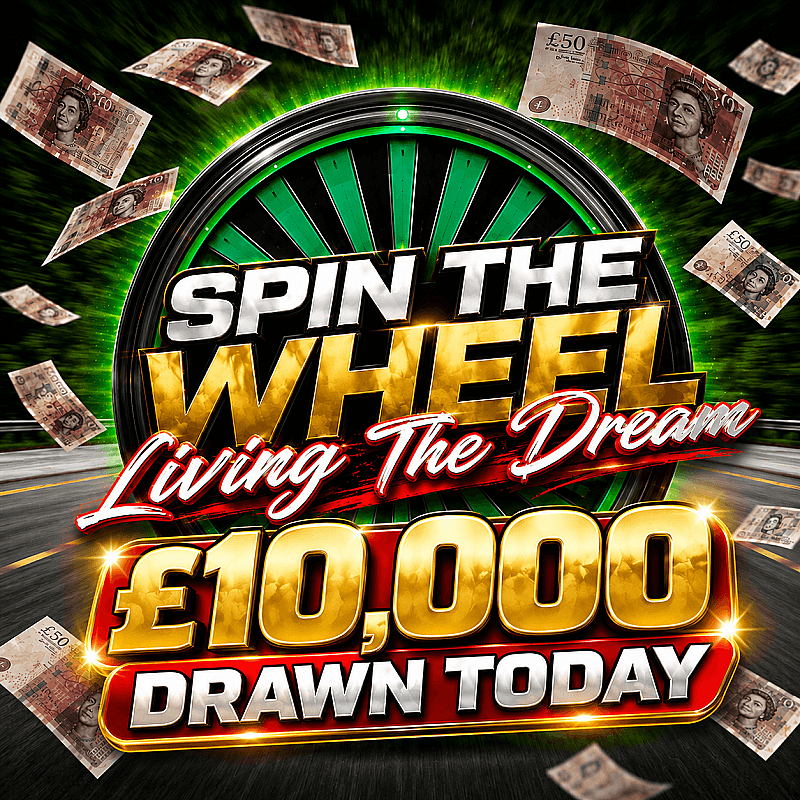 10K DRAWN TODAY!!! - THE WHEEL OF DREAMS