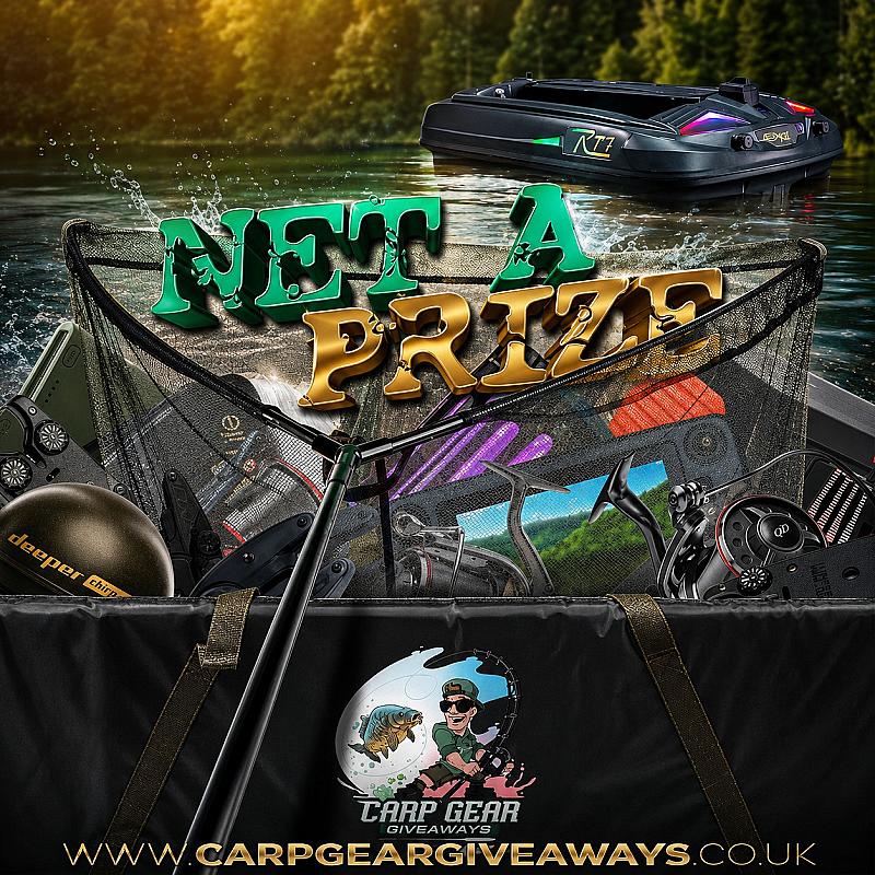 NET A PRIZE - 500 PRIZES AT JUST 18P AN ENTRY - WITH END DRAW