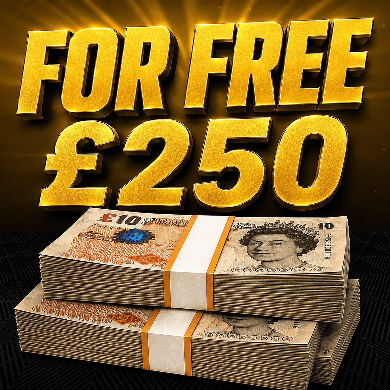 FOR FREE - £250 TAX FREE - SPEND £4.97 ON COMPS & WIN WE WILL DOUBLE IT)