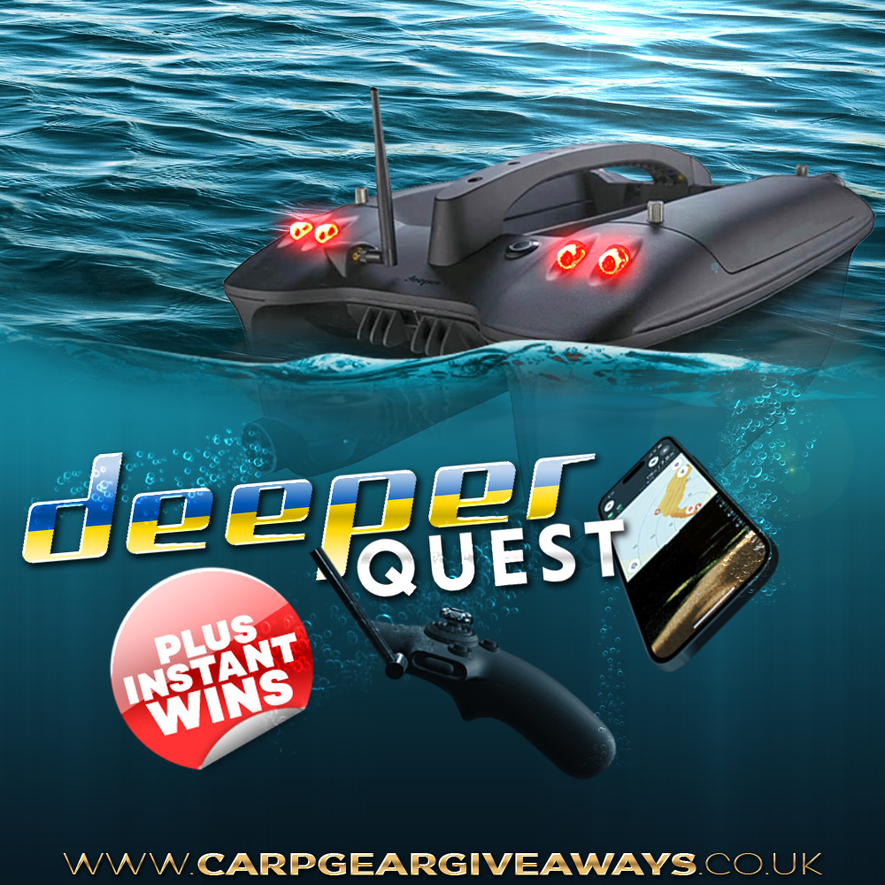 10X DEEPER QUEST BAIT BOATS + £300 END DRAW