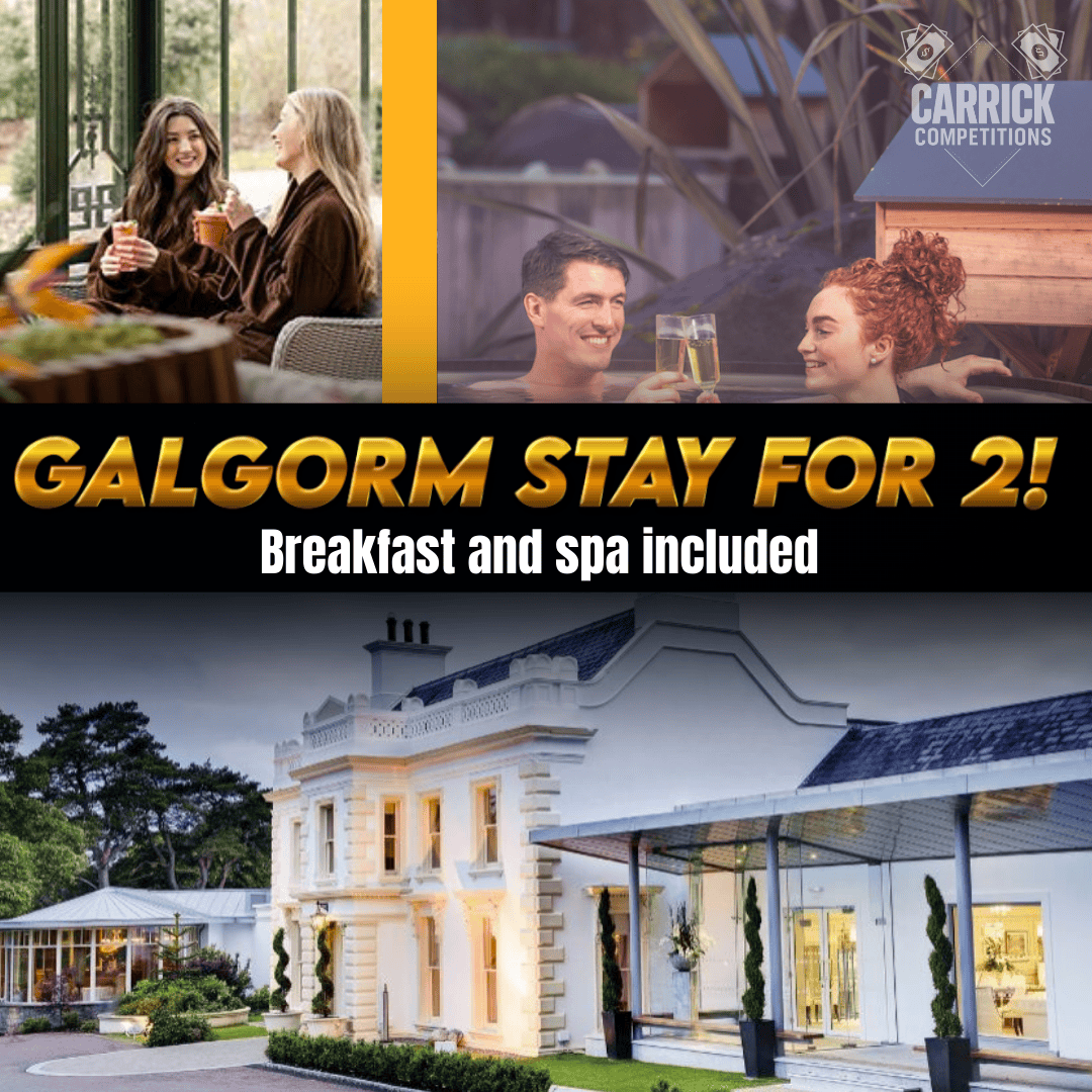 GALGORM STAY FOR 2 - £200 CASH ALT