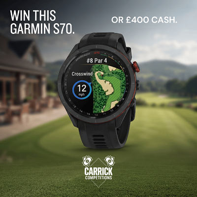 Garmin Approach S70 GPS Golf Smart Watch or £400 CASH 