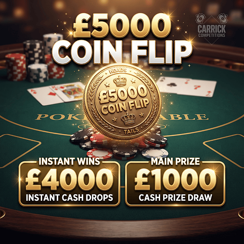 £5000 COIN FLIP