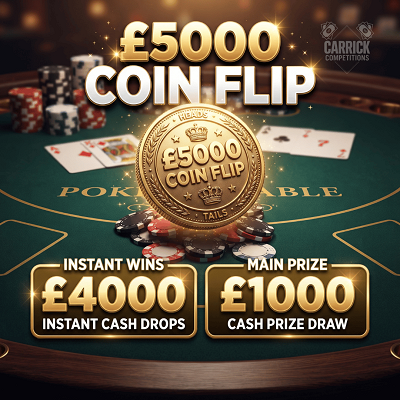 £5000 COIN FLIP