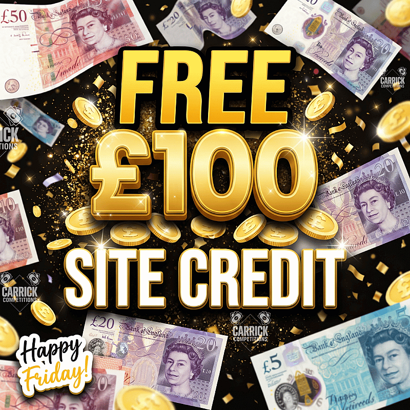 FREE £100 SITE CREDIT! 😍