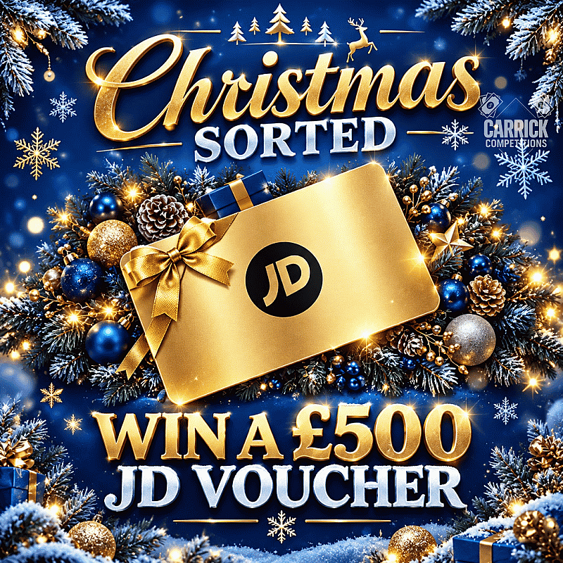WIN A £500 JD VOUCHER! 