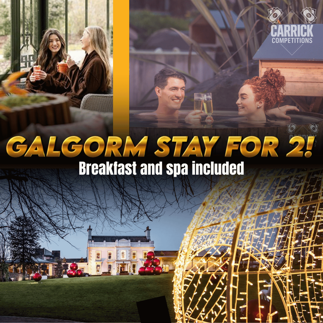 GALGORM STAY FOR 2 - £200 CASH ALT