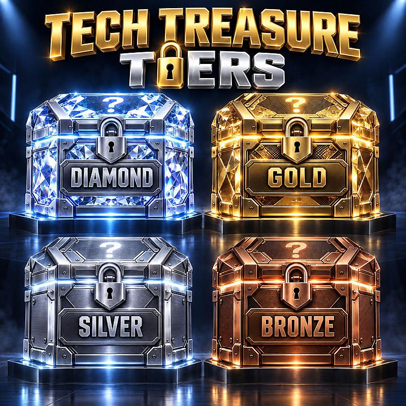 TECH TREASURE TIERS 💎🔒