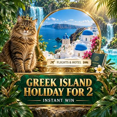 Greek Island Holiday For 2 (Flights & Hotel)