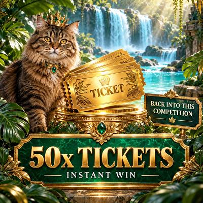 50x Tickets Back Into This Competition