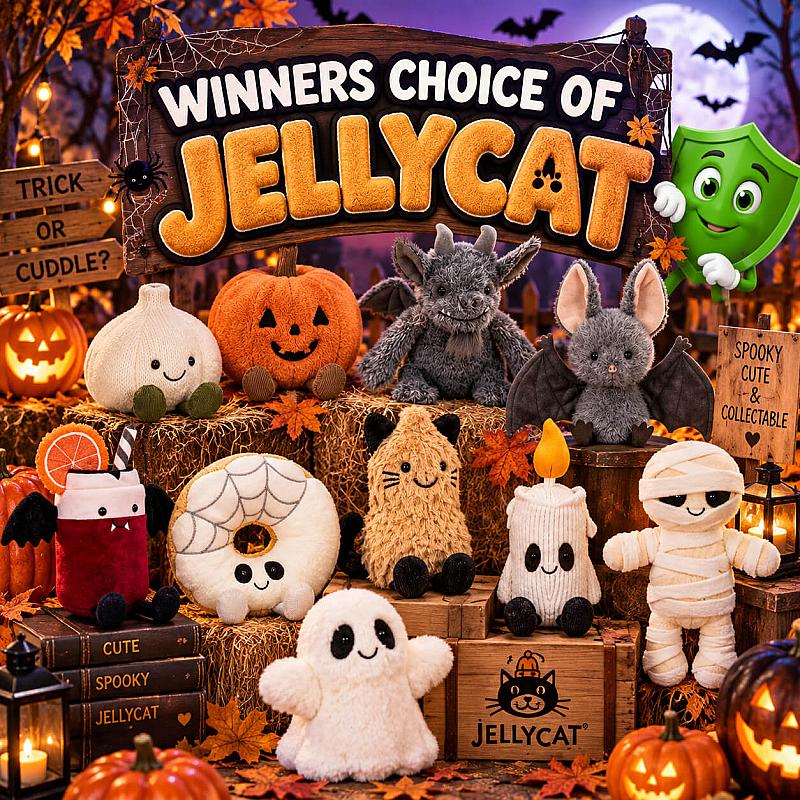 Winners choice of JELLYCAT 🧸