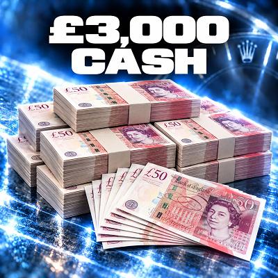 £3,000 Cash